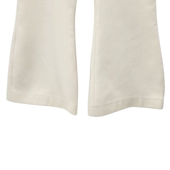 Smythe Womens 0 Pants Flared Ankle High Rise Ivory Dress Pants Trousers Preppy - Picture 5 of 9